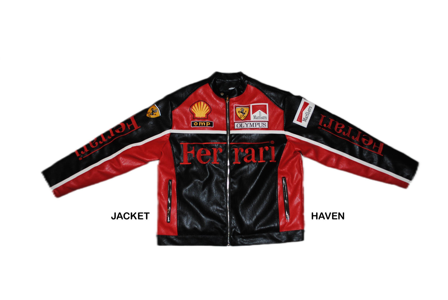 Ferrari Leather Crimson