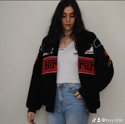 Vintage Black Ferrari Jacket