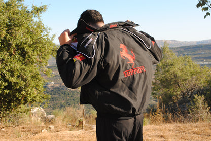 Vintage Black Ferrari Jacket