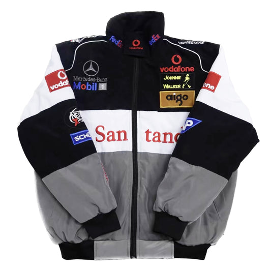 Vintage Grey Mercedes-Benz/McLaren Jacket