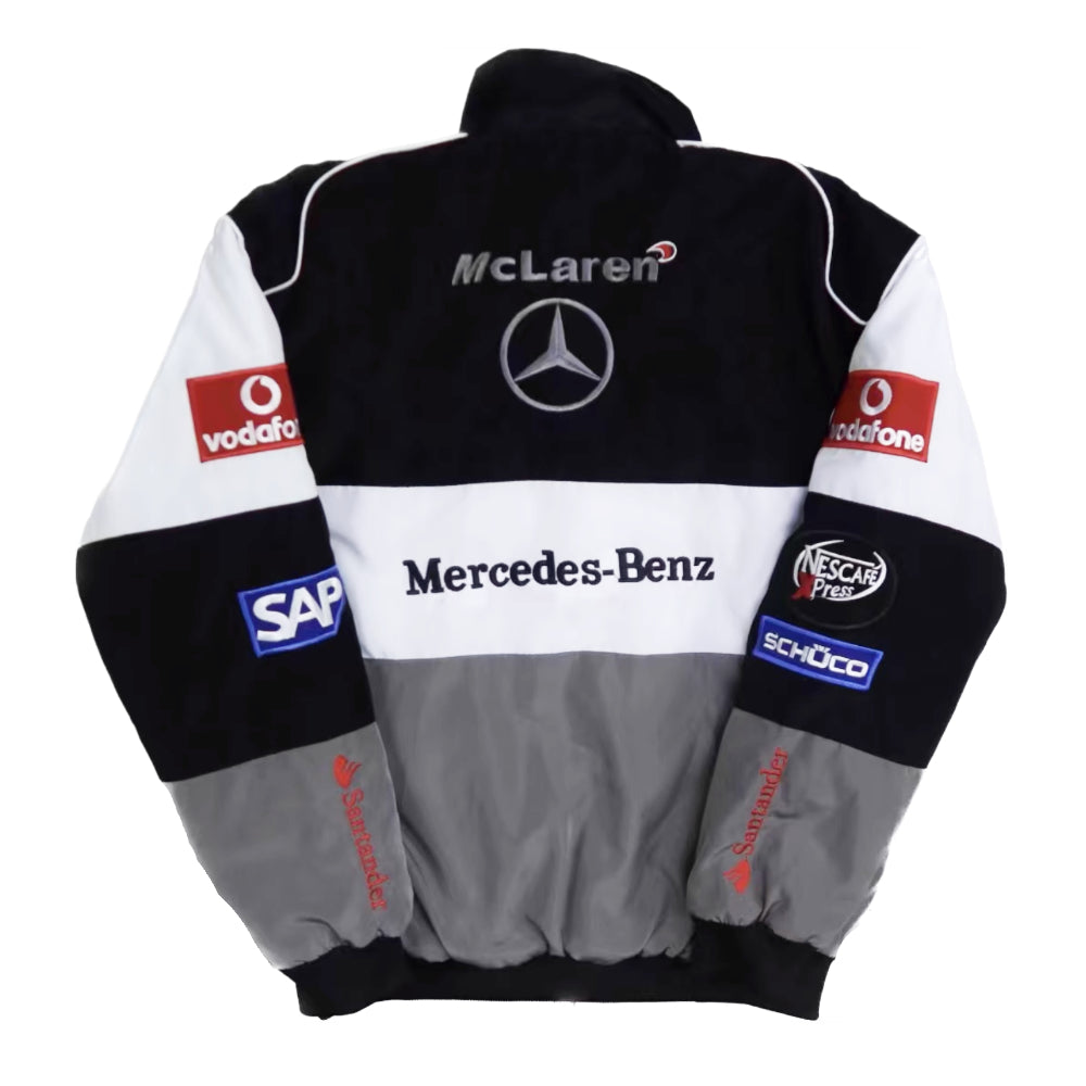 Vintage Grey Mercedes-Benz/McLaren Jacket