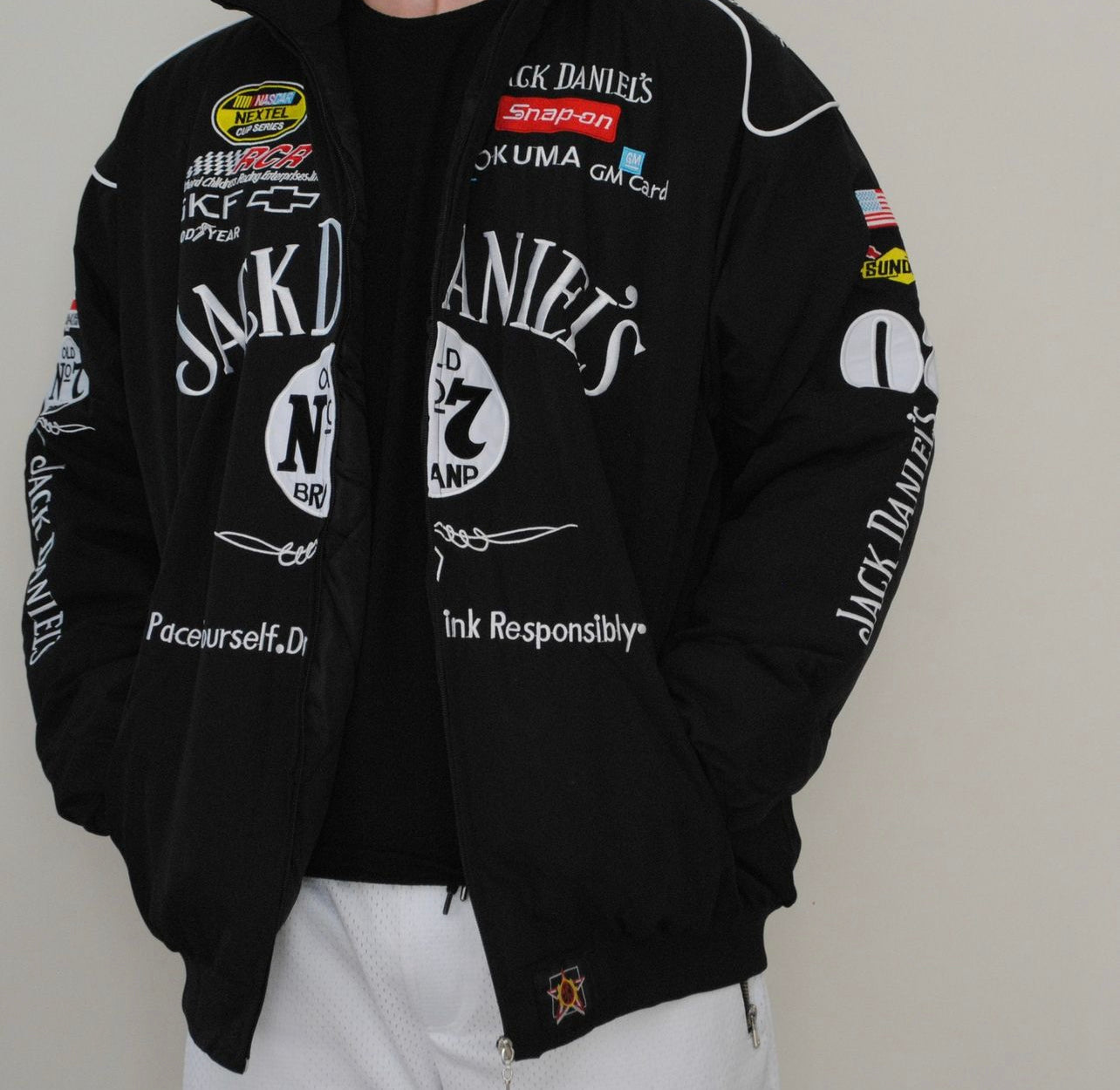 Vintage Jack Daniels high quality NASCAR Jacket