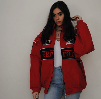 Vintage Red Ferrari Jacket