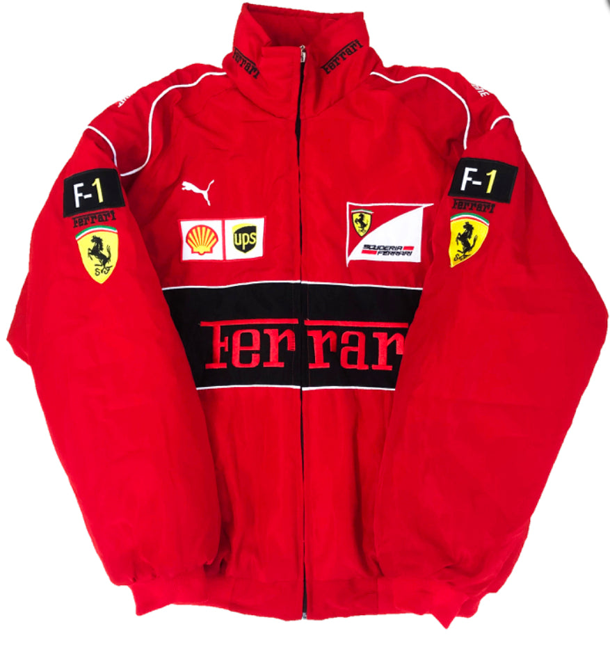 Vintage Red Ferrari Jacket