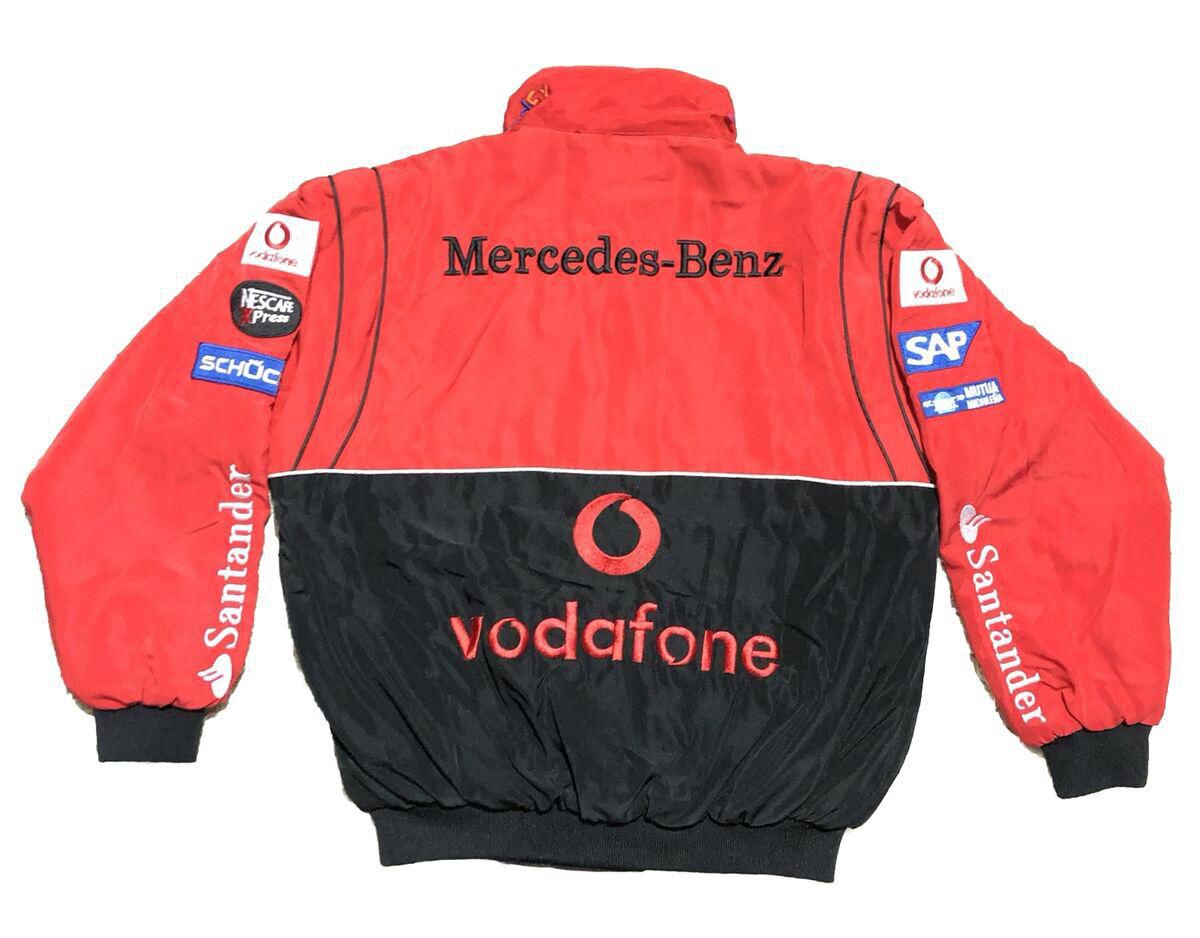 Vintage Red Mercedes-Benz Jacket